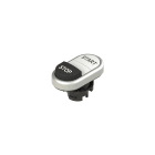 PIZZATO ELETTRICA PZZE2 1PDSL9AAAN PULSANTE DOPPIO INFERIORE SPORGENTE CON