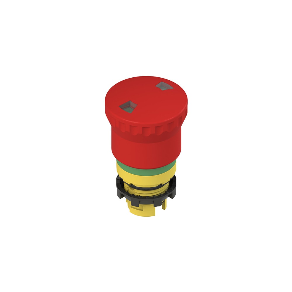 PIZZATO ELETTRICA - PZZE2 1PEPF4731 PULSANTE D EMERGENZA CON SBLOCCO PUSH PU