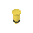 PIZZATO ELETTRICA PZZE2 1PERZ4551 PULSANTE A FUNGO GIALLO SBLOCCO A ROTAZ