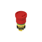 PIZZATO ELETTRICA PZZE2 1PERZ4731 PULSANTE D EMERGENZA CON SBLOCCO A ROTAZ