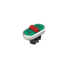 PIZZATO ELETTRICA PZZE2 1PTRS9AAAZ PULSANTE TRIPLO INFERIORE RASATO CON MAR