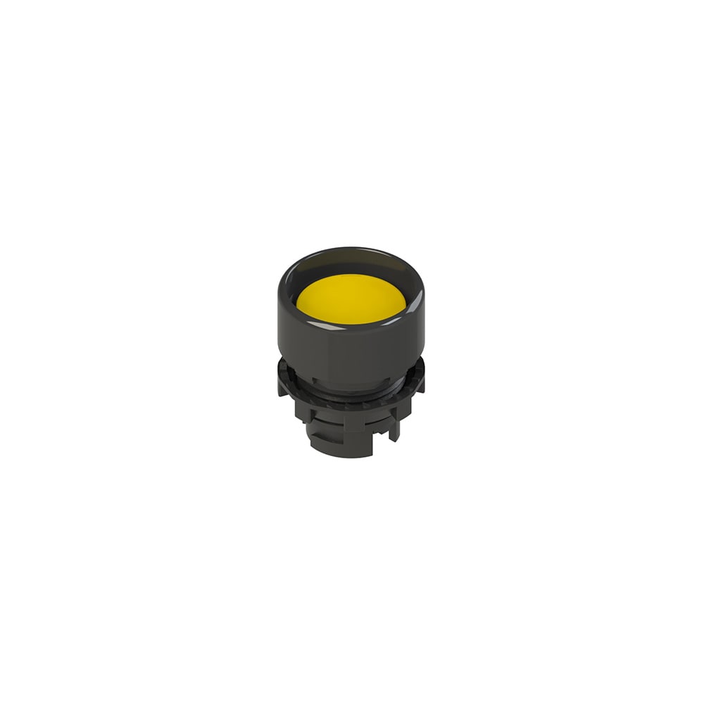 PIZZATO ELETTRICA PZZE2 1PU2P5210 PULSANTE AD IMPULSO PROTETTO GIALLO