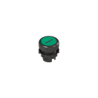 PIZZATO ELETTRICA PZZE2 1PL2R421L2 PULSANTE LUMINOSO RASATO VERDE CON MARCA