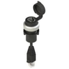 PIZZATO ELETTRICA - PZZE2 4RJ459AN1 PRESA RJ45 SERIE EROUND