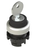 PIZZATO ELETTRICA - PZZE2 3SC2DVA19AA SELETTORE A CHIAVE A 2 POSIZIONI NERO SE