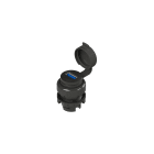 PIZZATO ELETTRICA PZZE2 1USB1AAK PRESA USB 3.0 SERIE EROUND