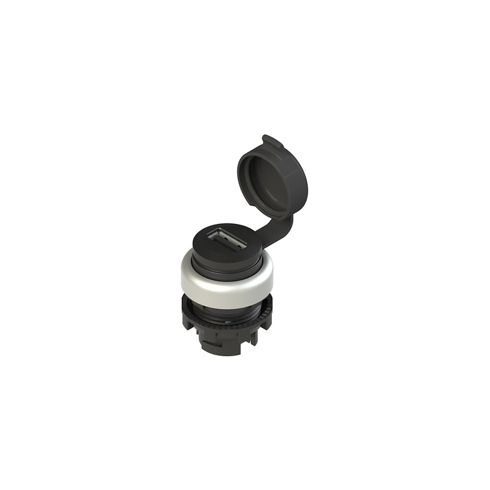 PIZZATO ELETTRICA - PZZE2 1USB9CAK PRESA USB 2.0 SERIE EROUND