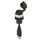 PIZZATO ELETTRICA - PZZE2 4USB9CN1.8 PRESA USB 2.0 SERIE EROUND