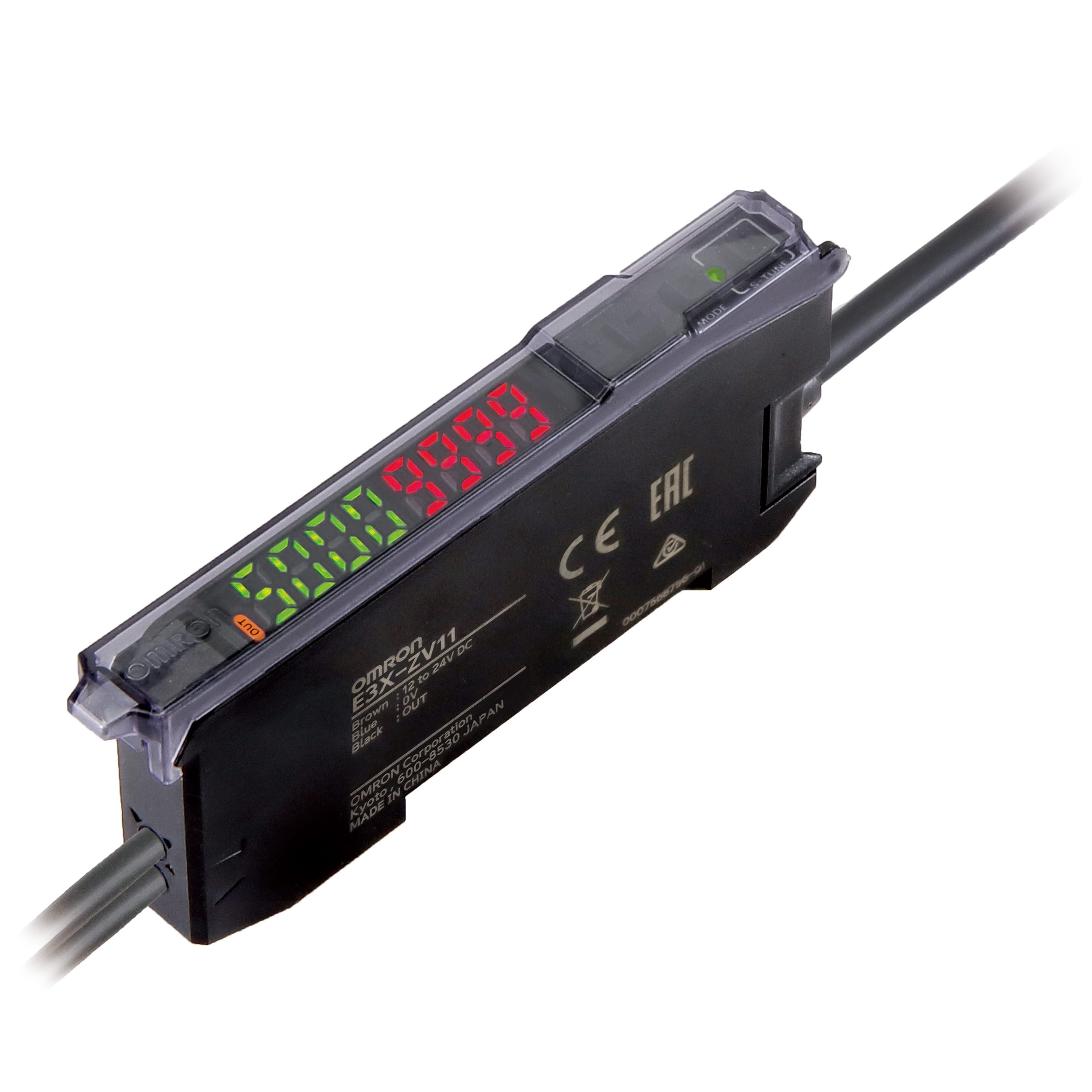 OMRON - OMRE3XZV412M Amplificatore in fibra, doppio display digi