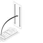 ABB SPA - ABBEA0020 N.2 RINFORZI PIASTRA CONTRAP. H=2000MM
