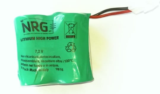 IESS SRL EAABLSH3360 BAT.LITIO 7,2V-14AH X FLAMMER/SV,SEI300T