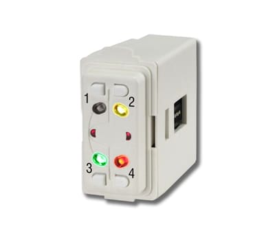 IESS SRL EAAIS8ZPLUSB INSERITORE PARZIALIZZ SU BUS 485 BIANCO