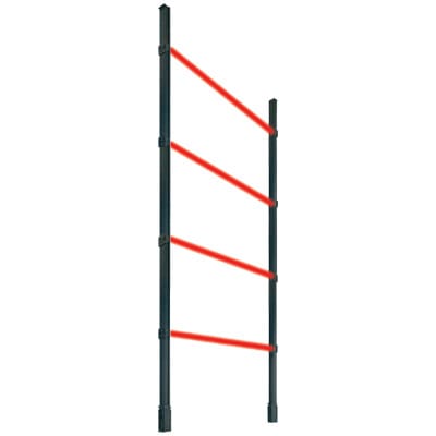 IESS SRL - EAALKIR4V2 BARRIERA IR INT/EST 4 RAGGI