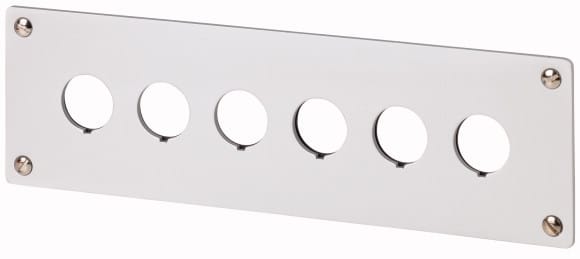 EATON EAO216547 M22-E6 PIASTRA INCASSO 6 FORI, ALU