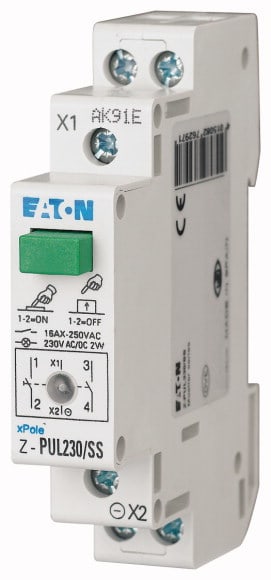 EATON - EAO276299 Z-PUL230/OO PULSANTE 2NC LED 230VAC