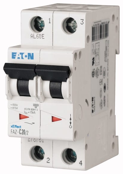 EATON EAO278781 FAZ-D13/2 INT. MT 10KA 2P D 13A