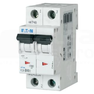 EATON - EAO243256 PLS4-B40/2 INT. MT 4,5KA 2P B 40A
