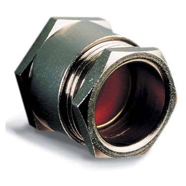 CONCHIGLIA - CON097020200 Acc. per Serie RP - Applicazione di pressacavo GAS 1/2''. Diam. forat. 21mm, pass. cavi/tubi 10-12mm