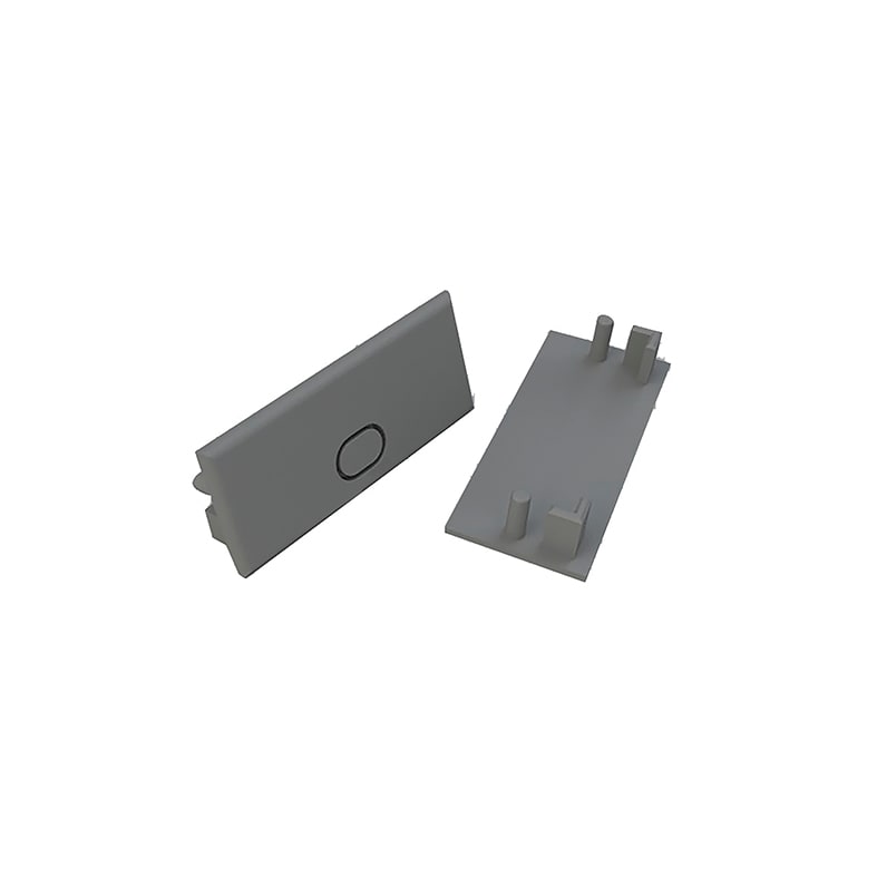 ROSSINI RSSEBI019GR COPPIA TESTATE TERMINALI GRIGIE PER EBI