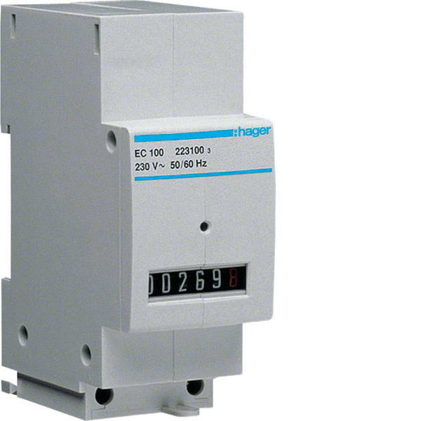 HAGER - HAGEC100 Betriebsstundenzahler