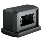 ELETTROCANALI ETNEC16002 TORRETTA PORTA UTENZE BIFACCIALE ARDESIA