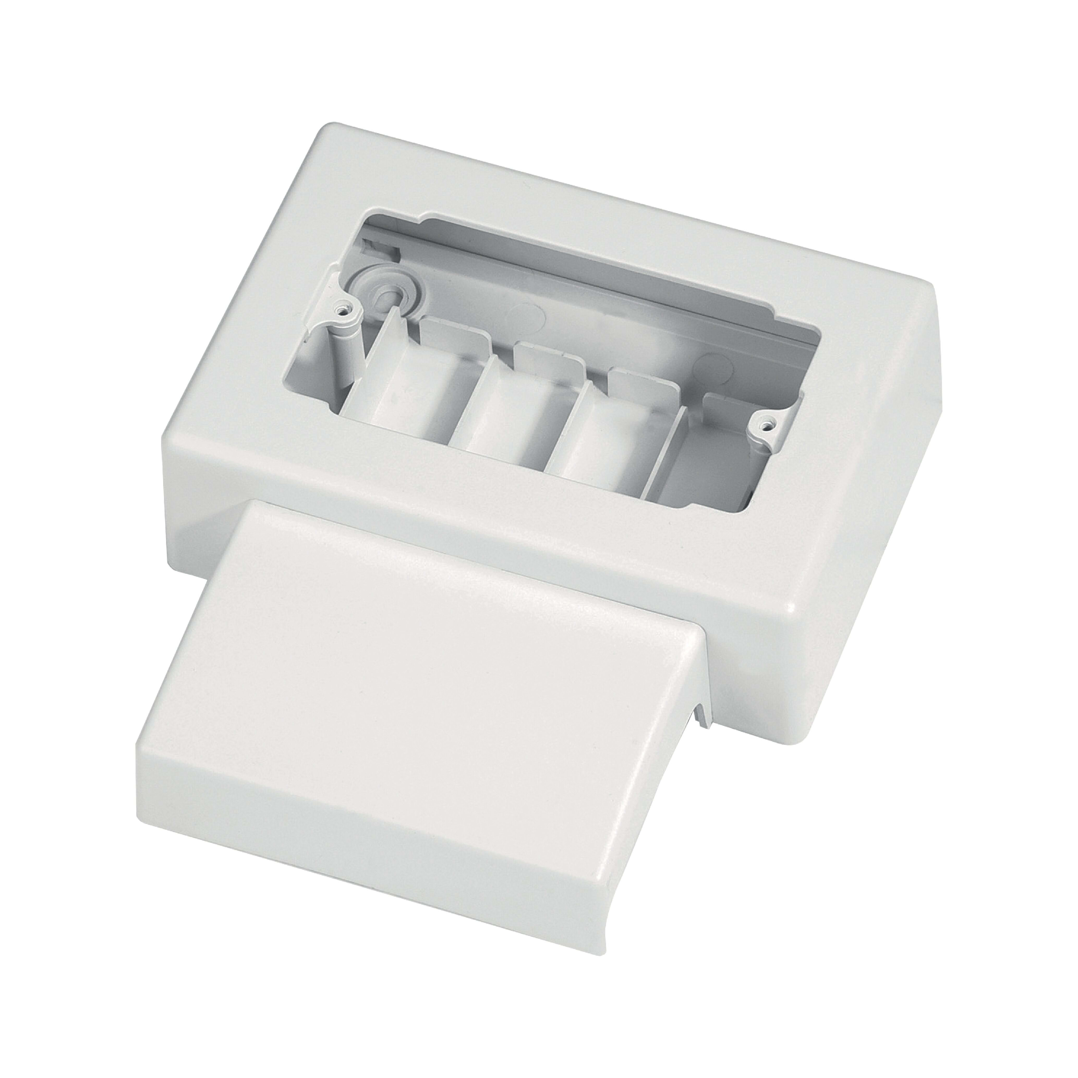 ELETTROCANALI SRL ETNEC20015 SCATOLA TORRETTA 108-70X20 BIANCO 4 MOD.