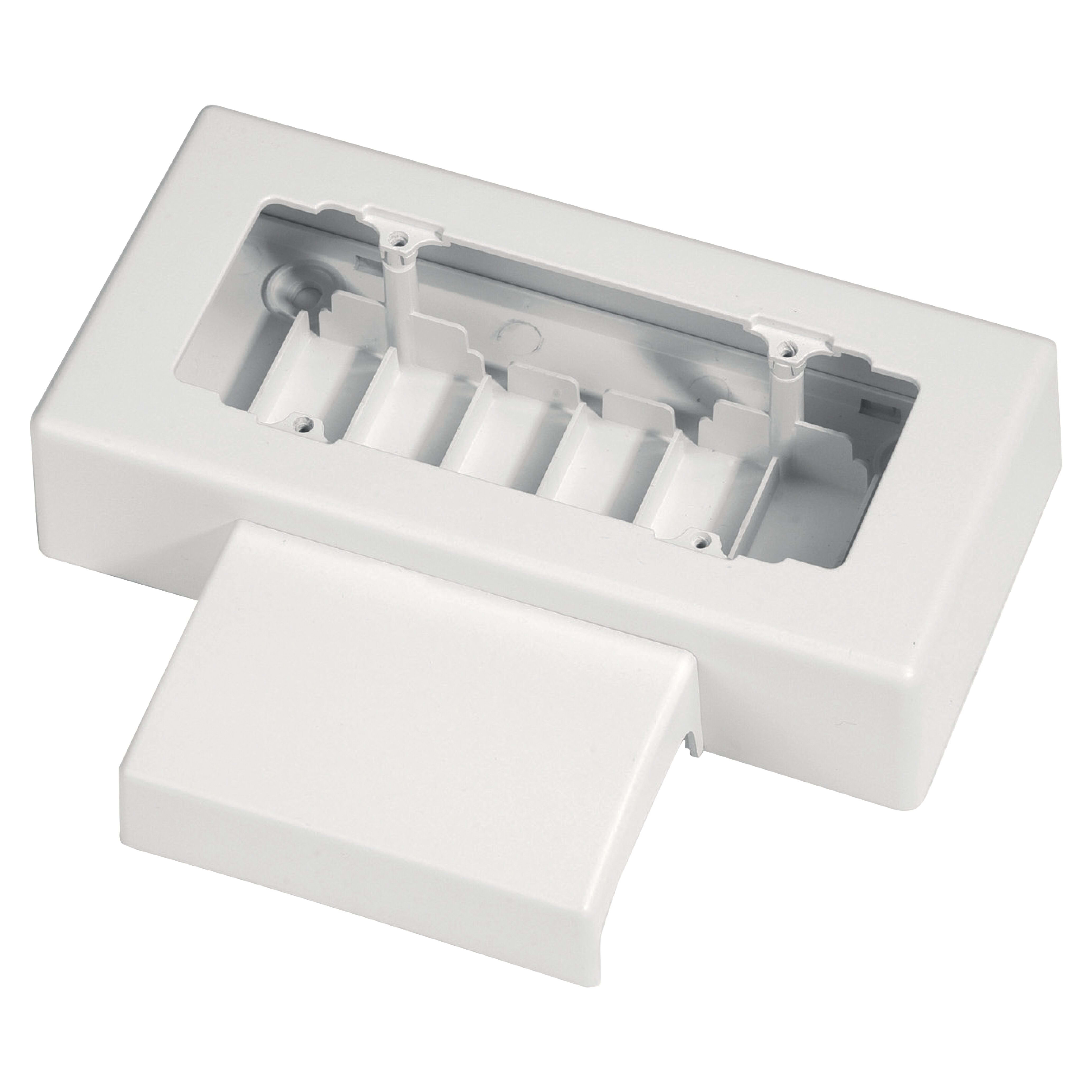 ELETTROCANALI SRL ETNEC20016 SCATOLA TORRETTA 100-70X20 BIANCO 6 MOD.