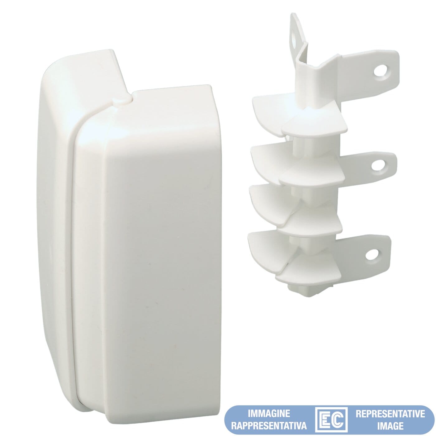 ELETTROCANALI SRL ETNEC20104 ANGOLO ESTERNO VARIABILE 70X20 ARDESIA