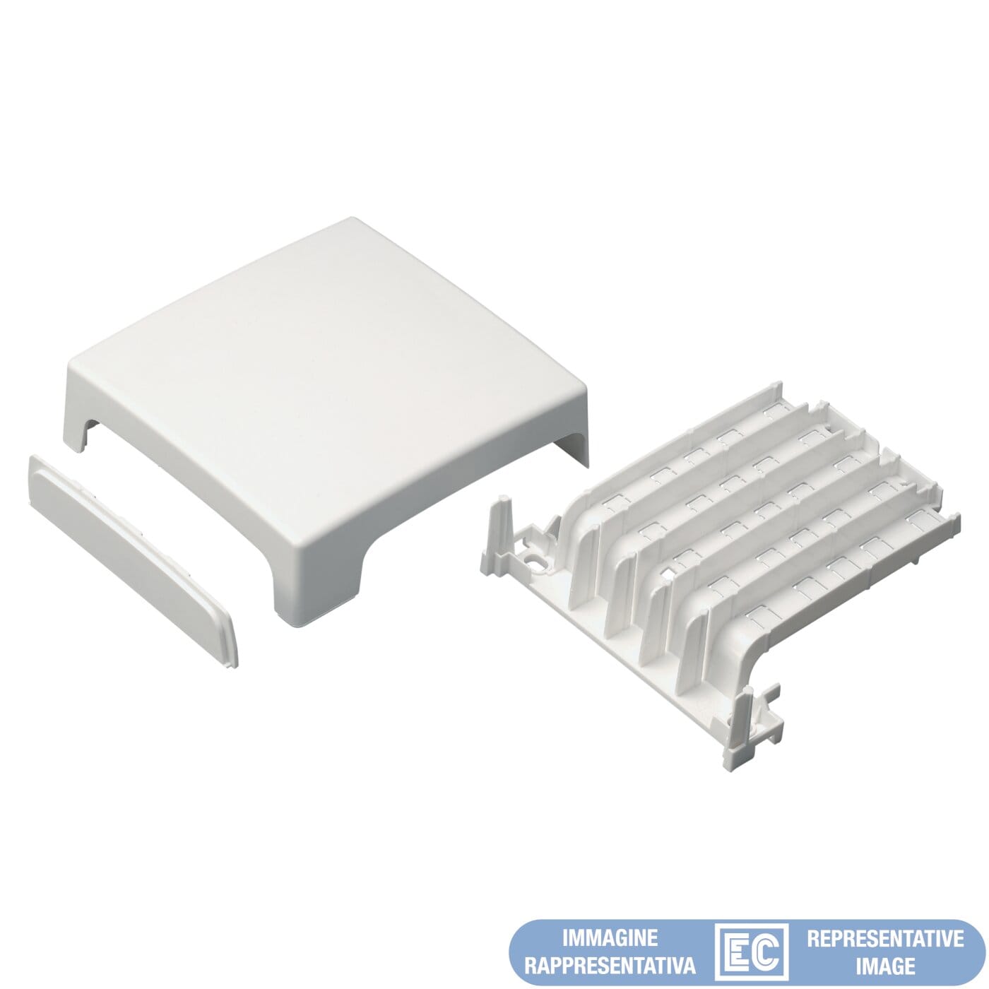 ELETTROCANALI SRL ETNEC20109 SCATOLA DERIVAZIONE A 3 VIE 70X20 ARDESI