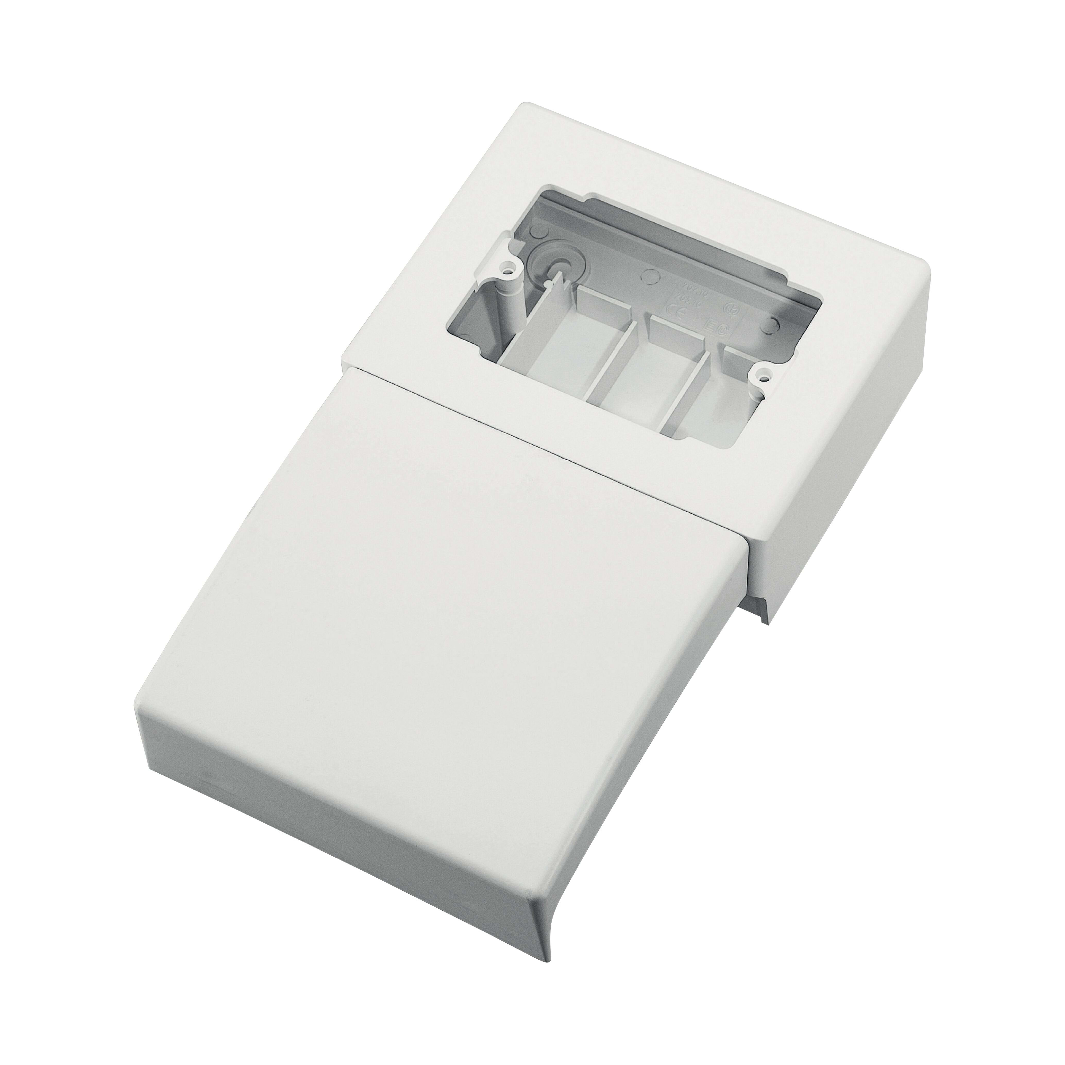 ELETTROCANALI SRL ETNEC20210 SCATOLA TORRETTA 83.5-130X28 BIANCO 3 MO