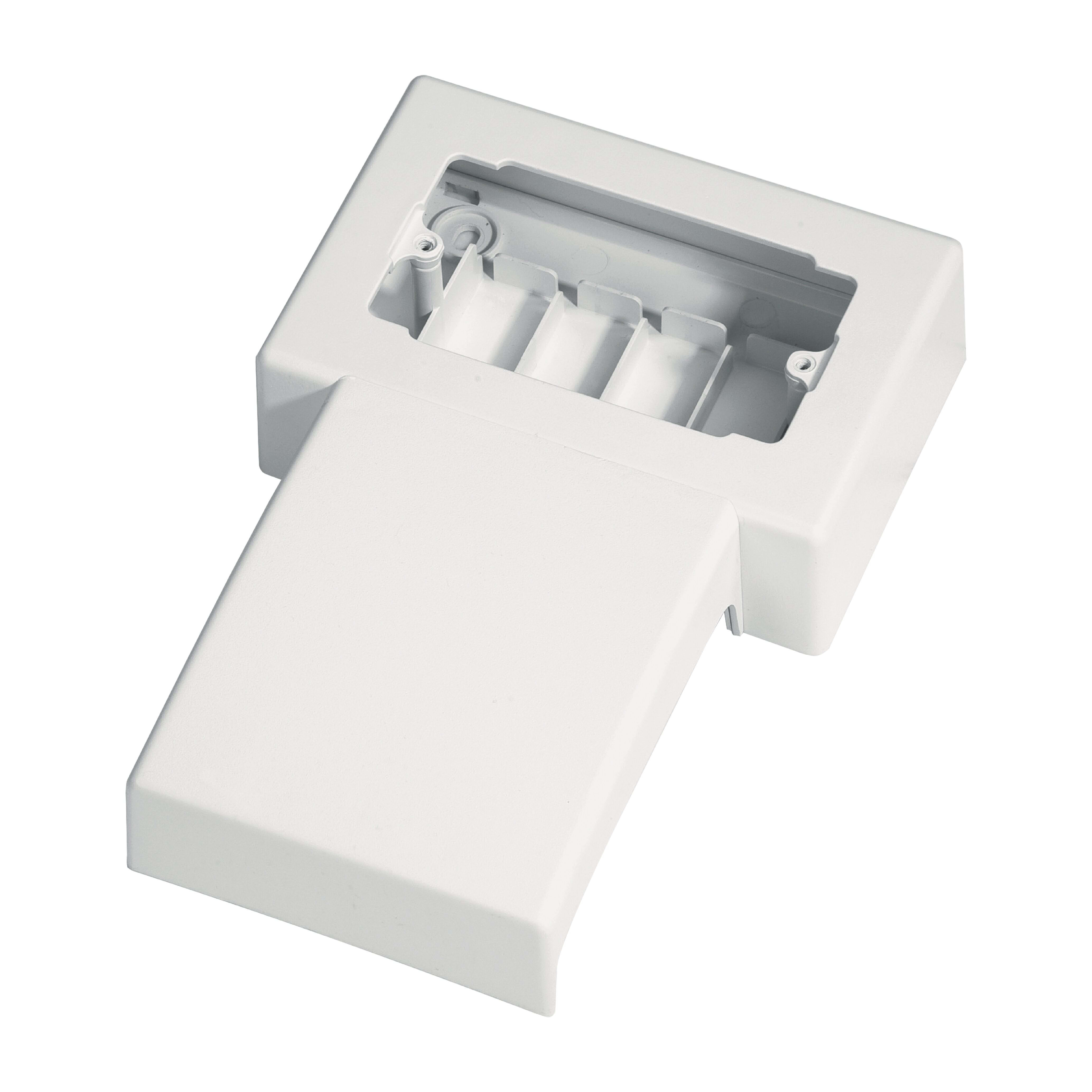 ELETTROCANALI SRL ETNEC20215 SCATOLA TORRETTA 108-130X28 BIANCO 4 MOD