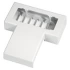 ELETTROCANALI ETNEC20216 SCATOLA TORRETTA 100-130X28 BIANCO 6 MOD
