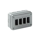 ELETTROCANALI SRL - ETNEC300A4 CONTENITORE PARETE IP40 4 POSTI GWS-MAGI