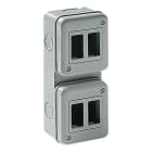 ELETTROCANALI ETNEC300A4V CONTENITORE PARETE IP40 4 POSTI V. GWSMA