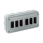 ELETTROCANALI SRL - ETNEC300A6 CONTENITORE PARETE IP40 6 POSTI GWS-MAGI