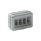 ELETTROCANALI ETNEC310A4 CONTENITORE PARETE IP55 4 POSTI GWS-MAGI