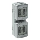 ELETTROCANALI ETNEC310A4V CONTENITORE PARETE IP55 4 POSTI V. GWSMA