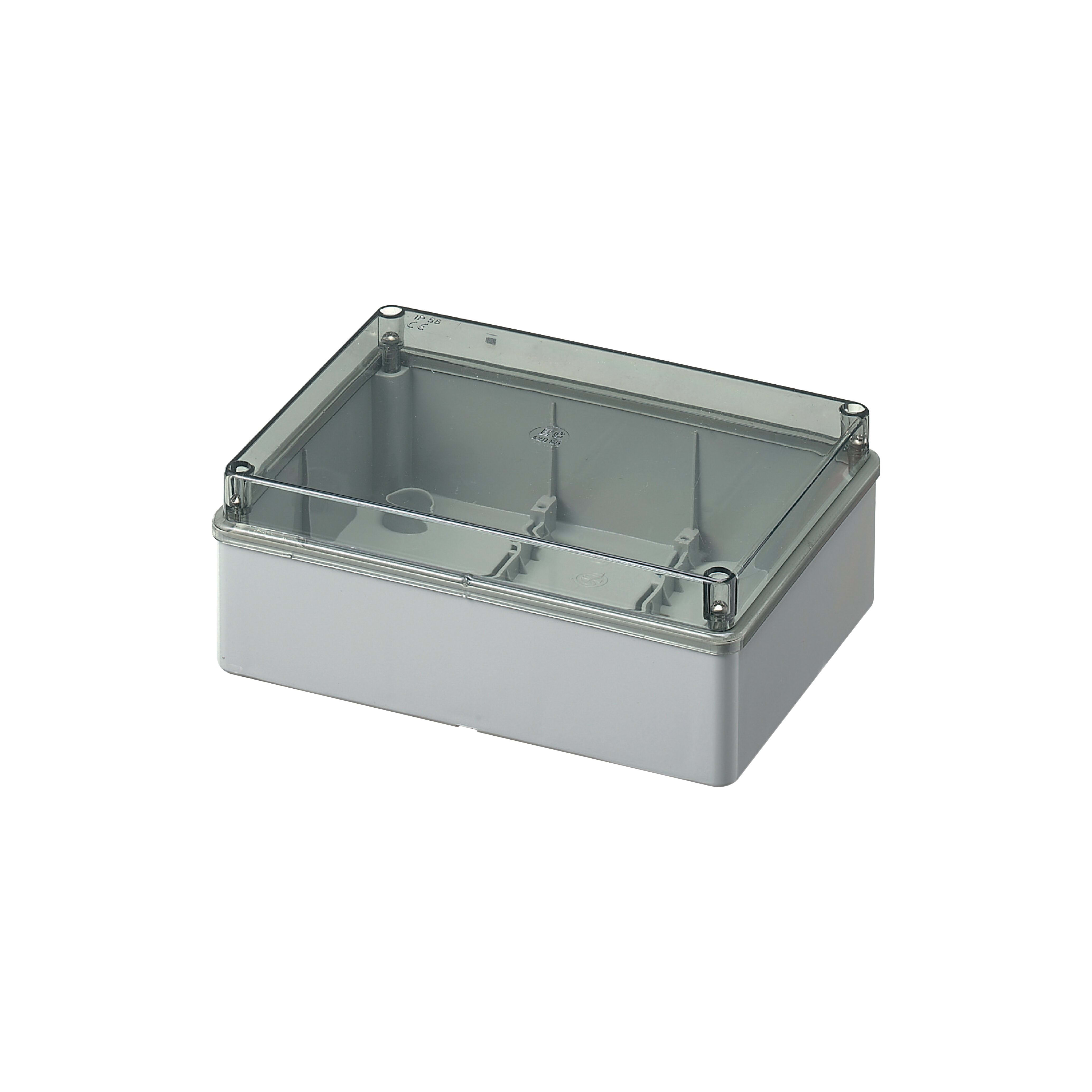 ELETTROCANALI SRL ETNEC420C6 CASSETTA IP56 P. LISCE COP.TRASP.190X140
