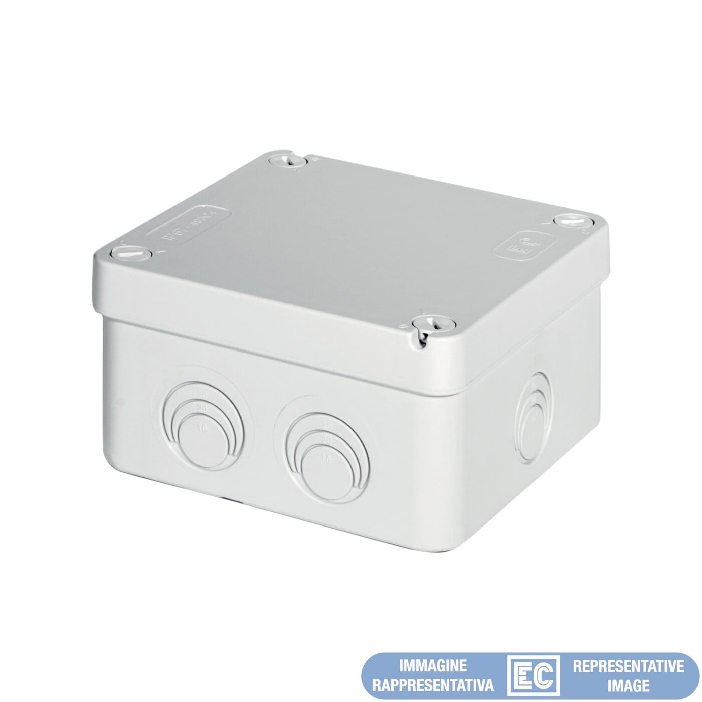 ELETTROCANALI SRL ETNEC493C8 CASSETTA DERIVAZIONE PRET. IP67 310X230X