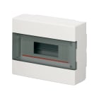 ELETTROCANALI ETNEC60012B CENTR.PARETE IP40 PORTELLA TRASP.12MODUL