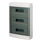 ELETTROCANALI ETNEC60054B CENTR.PARETE IP40 PORTELLA TRASP.54MODUL