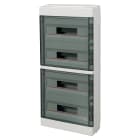 ELETTROCANALI ETNEC60072B CENTR.PARETE IP40 PORTELLA TRASP.72MODUL