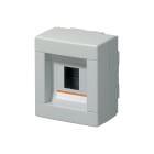 ELETTROCANALI ETNEC61004 CENTR.PARETE IP40 SENZA PORT. 4 MODULI