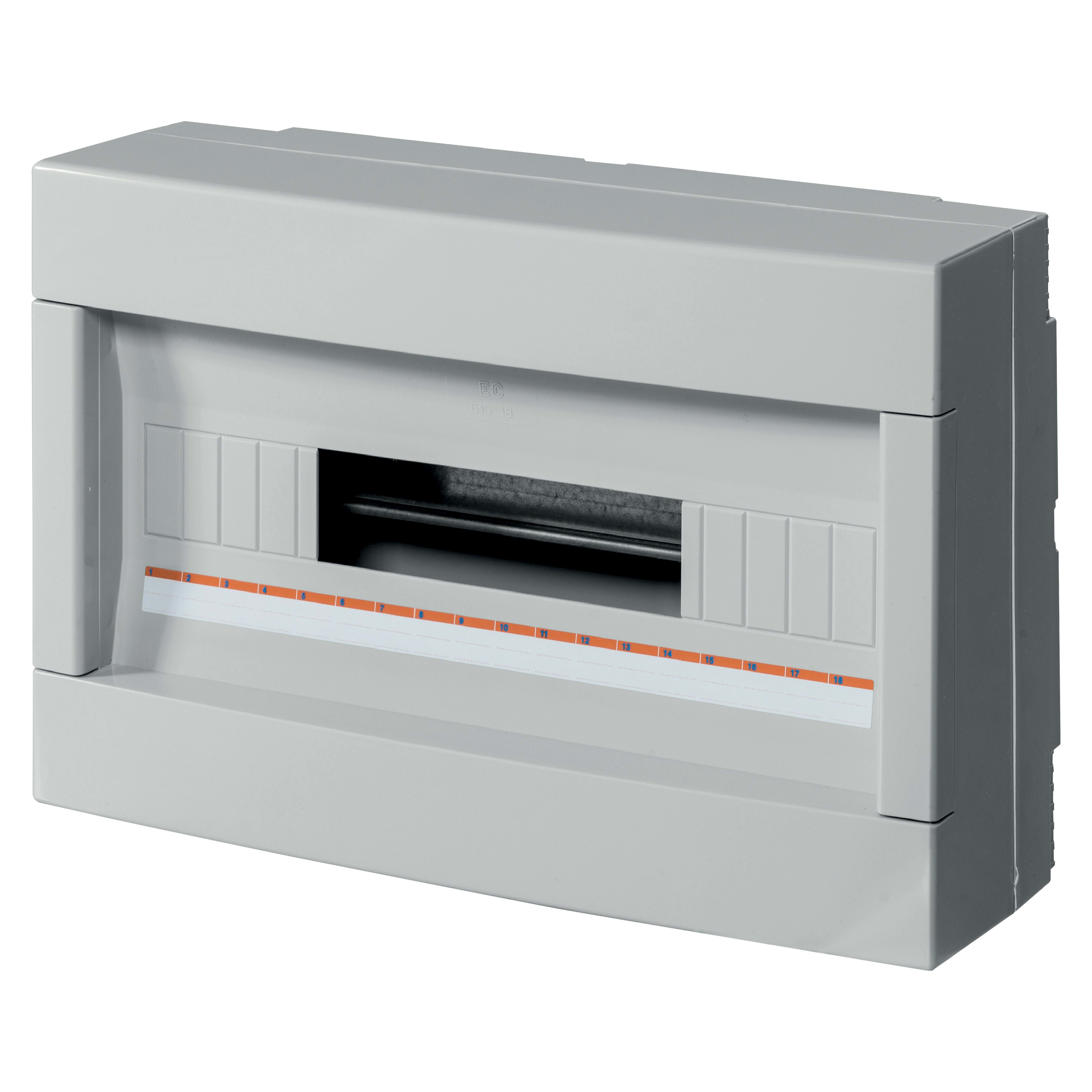 ELETTROCANALI SRL ETNEC61018 CENTR.PARETE IP40 SENZA PORT. 18 MODULI