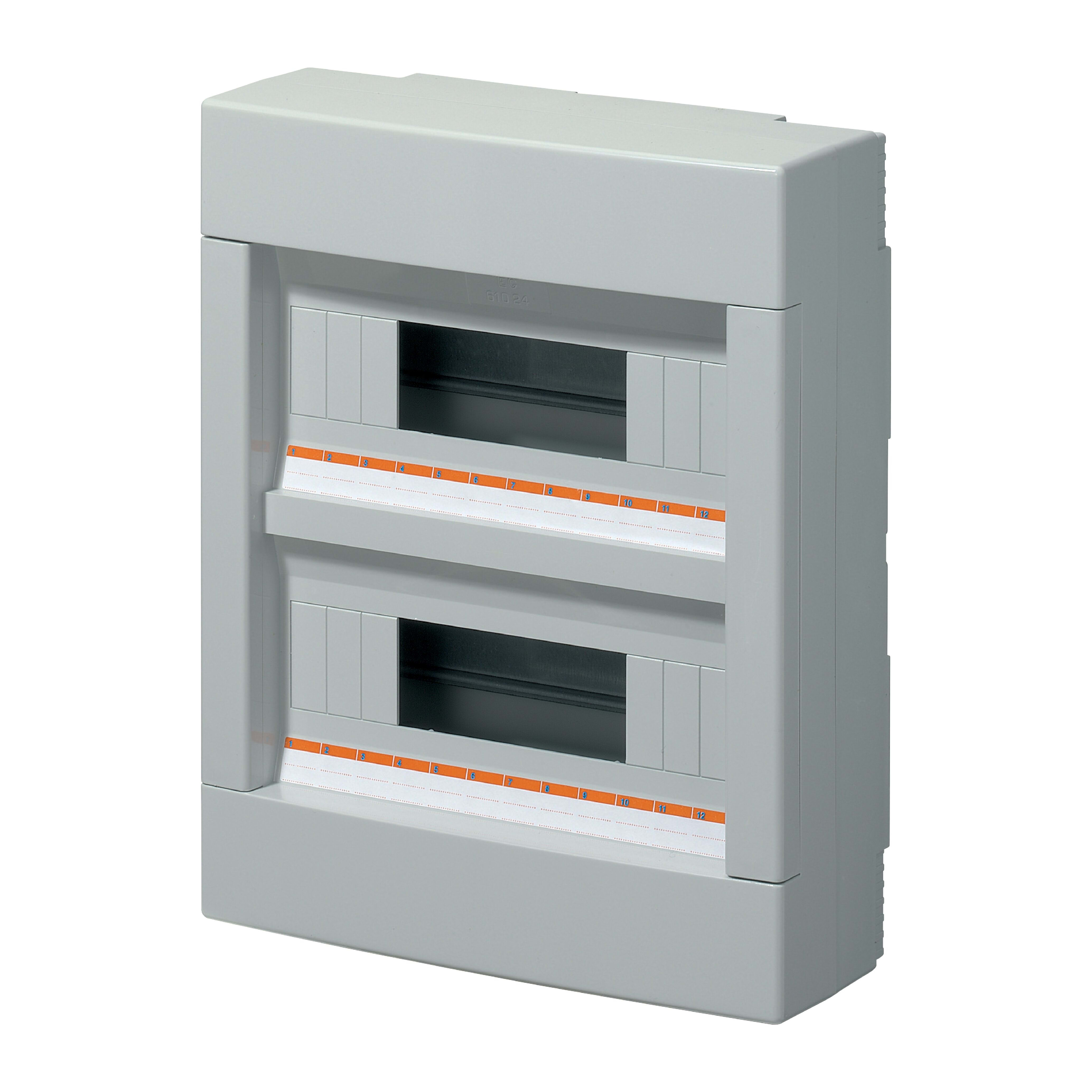 ELETTROCANALI SRL ETNEC61024 CENTR.PARETE IP40 SENZA PORT. 24 MODULI