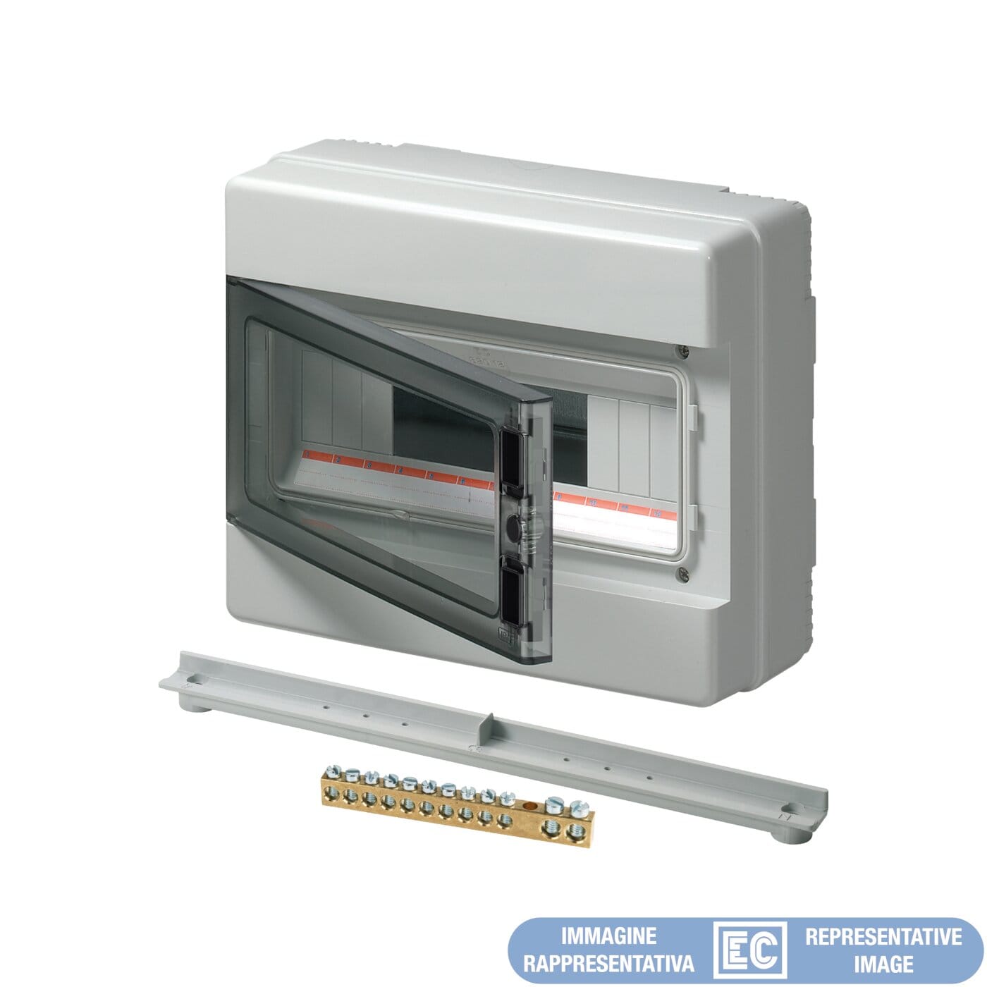 ELETTROCANALI SRL ETNEC62036-3E CENTRALINO DA PARETE STAGNO IP65 36 MOD+