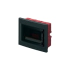 ELETTROCANALI ETNEC63008N CENTRALINO INCASSO NERO PORTELLO FUME 8