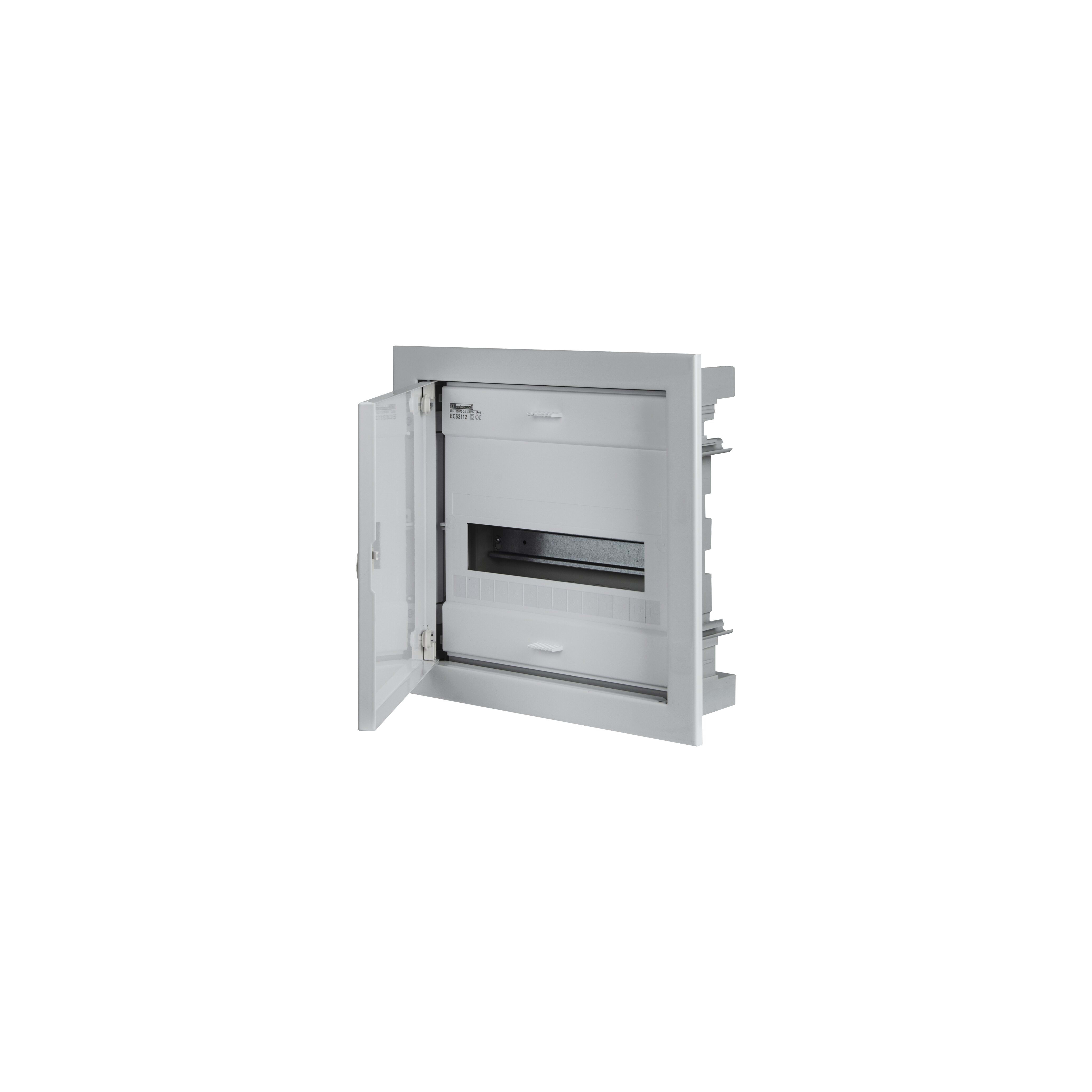 ELETTROCANALI SRL ETNEC63612 CENTRALINO INCASSO B.CO PL 12+2 PORTA ME
