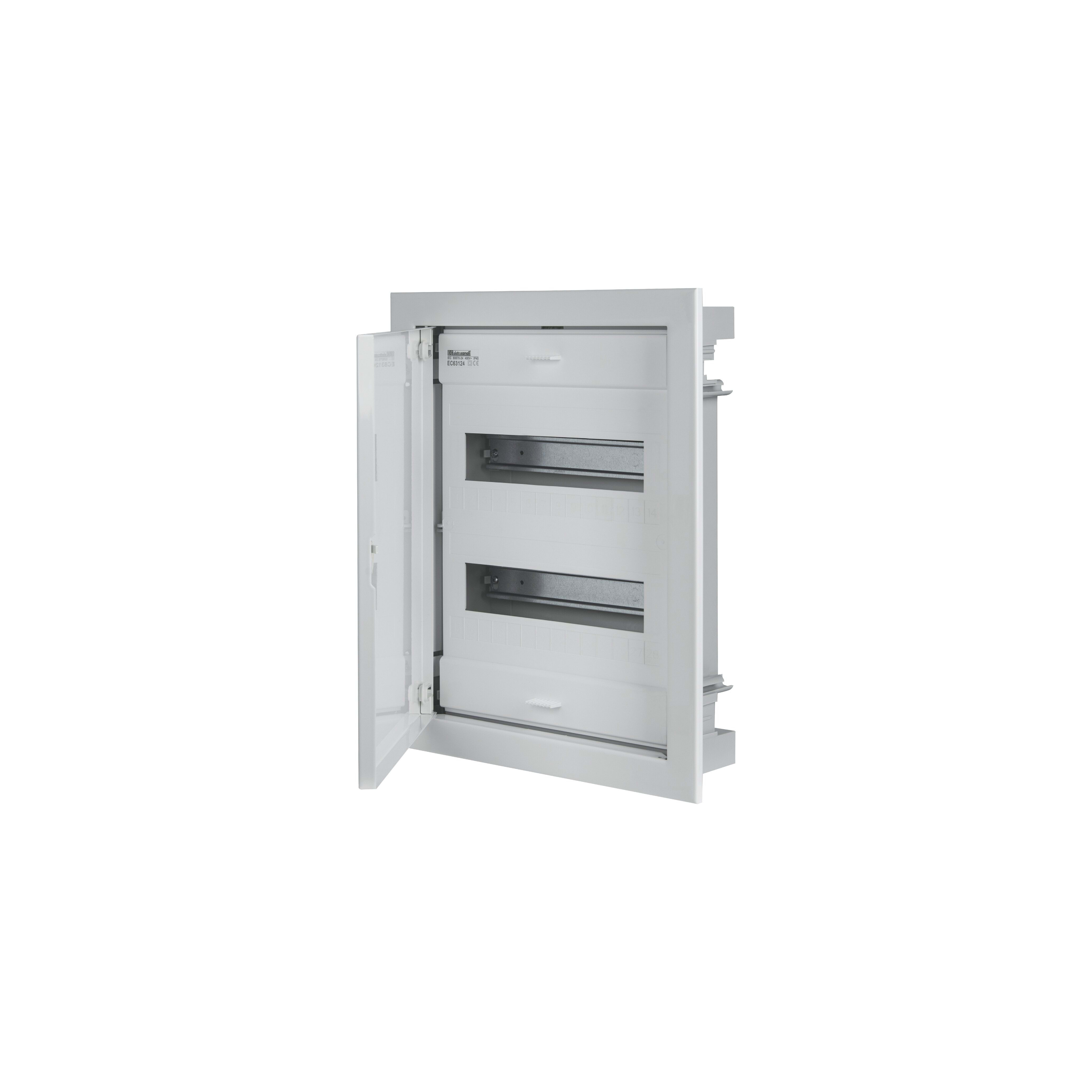 ELETTROCANALI SRL ETNEC63624 CENTRALINO INCASSO B.CO PL 24+4 PORTA ME
