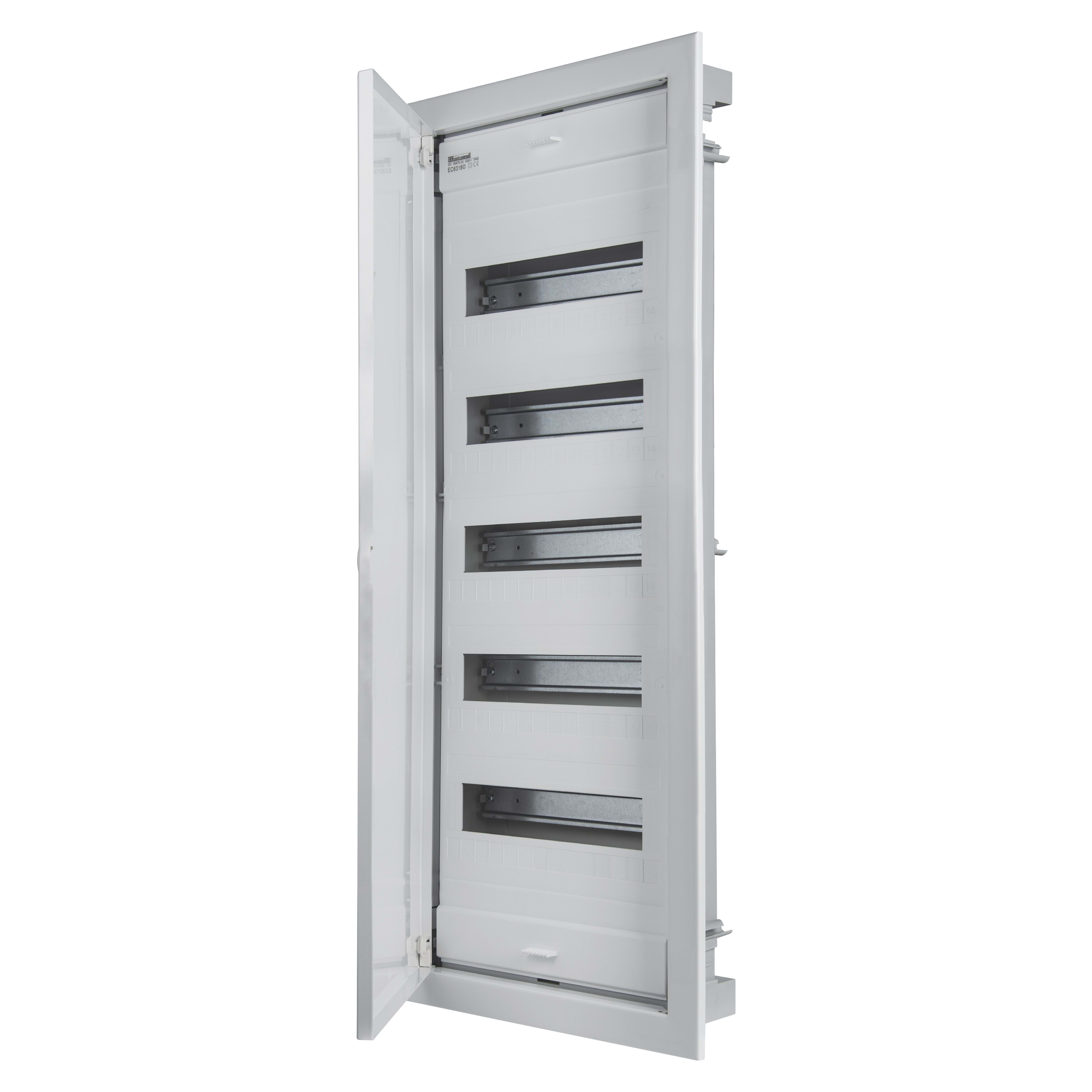 ELETTROCANALI SRL ETNEC63160 CENTRALINO INCASSO BIANCO 60+10 PORTA ME